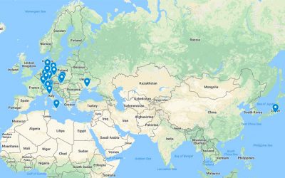Cryotherapy Map. Where you can try cryotherapy?